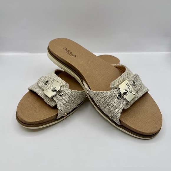 Dr. Scholl's Shoes - Dr. Scholl's Women's Tan Buckle Slide Sandals